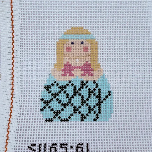 Mermaid Stitch-It Angel Needlepoint Canvas