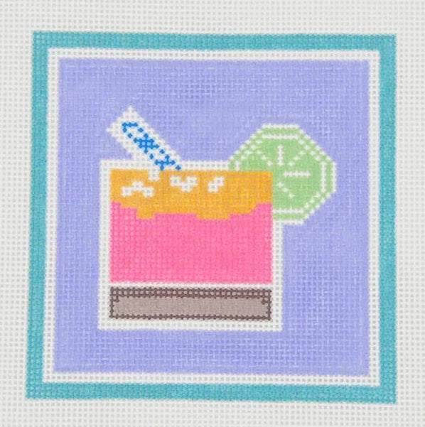 Salt on the Rim Needlepoint Canvas
