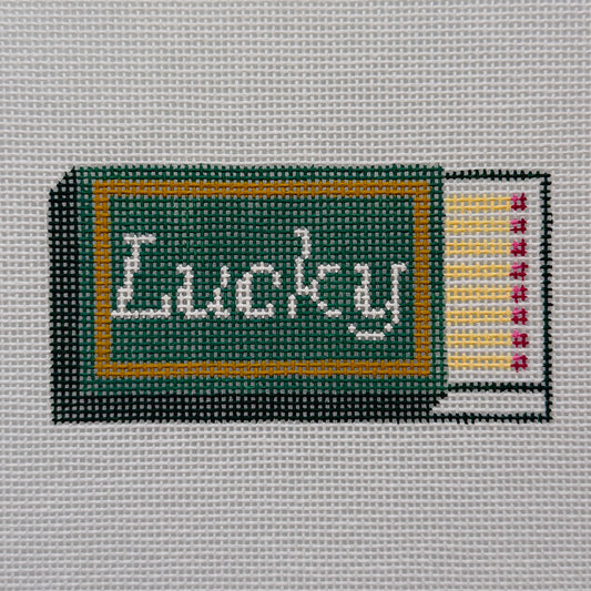 Lucky Matchbox Needlepoint Canvas
