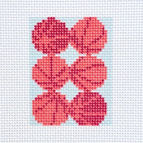 Basketball Bag Tag Needlepoint Canvas