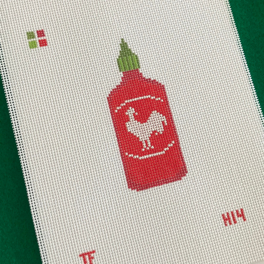 Hot Sauce Needlepoint Canvas