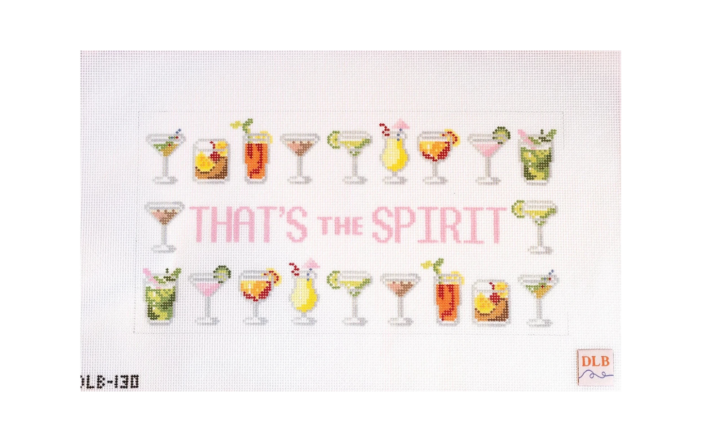 That's The Spirit Needlepoint Canvas