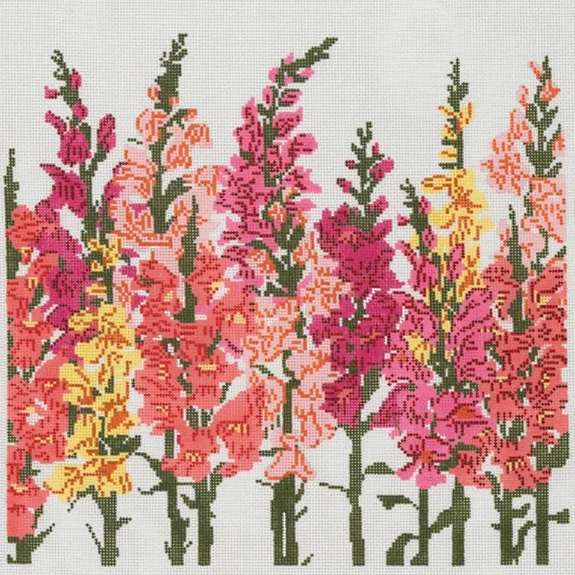 Snapdragons Needlepoint Canvas