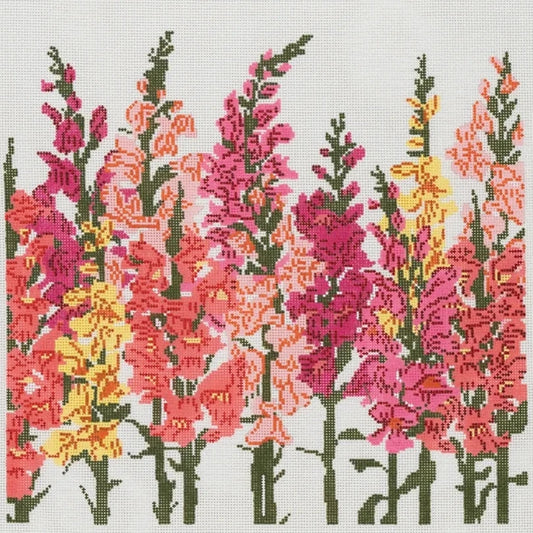 Snapdragons Needlepoint Canvas