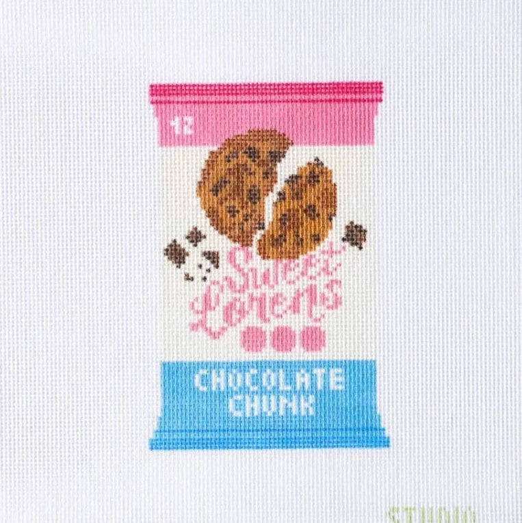 Sweet Loren's Chocolate Chunk Cookies Needlepoint Canvas