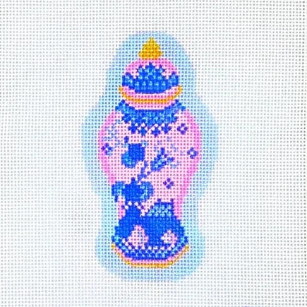 Azalea Ginger Gar Needlepoint Canvas