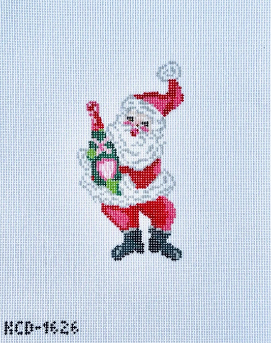 Prosec-ho-ho-ho Needlepoint Canvas