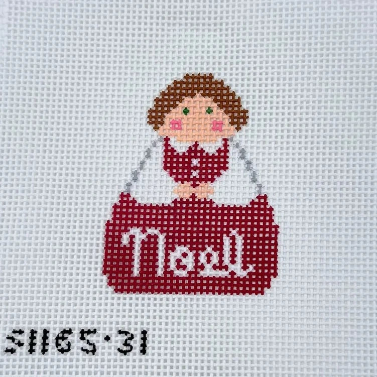 Noel Stitch-It Angel Needlepoint Canvas