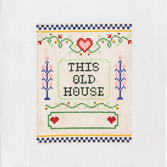 This Old House 13M Needlepoint Canvas