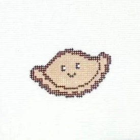 Mini Pierogi Needlepoint Canvas