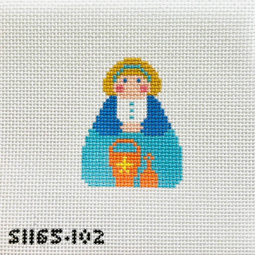 Beach Stitch-It Angel Needlepoint Canvas