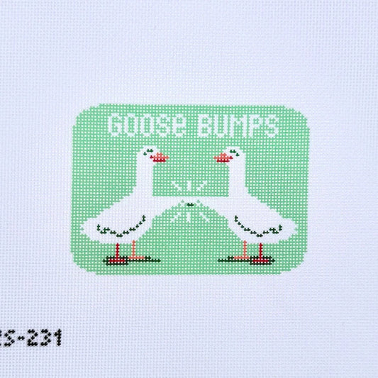Goose Bumps Needlepoint Canvas