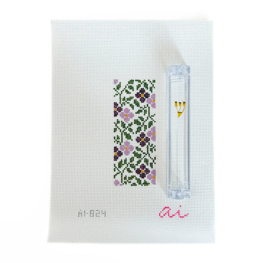 Vine Mezuzah Needlepoint Canvas
