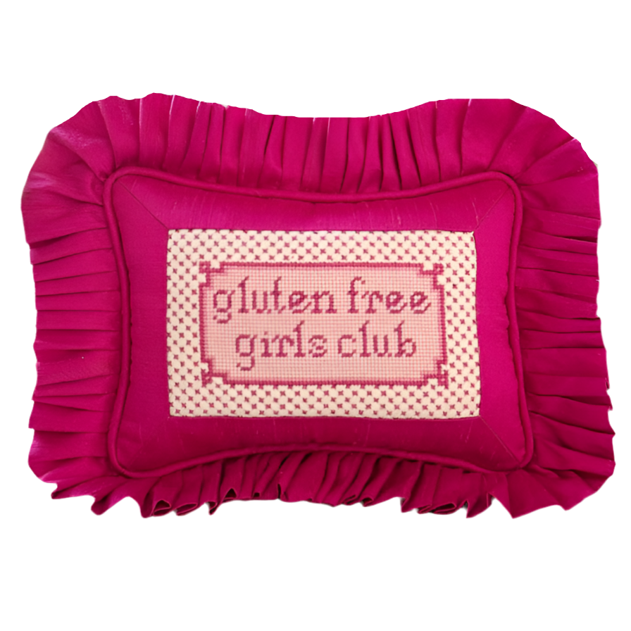 Gluten Free Girls Club Needlepoint Canvas