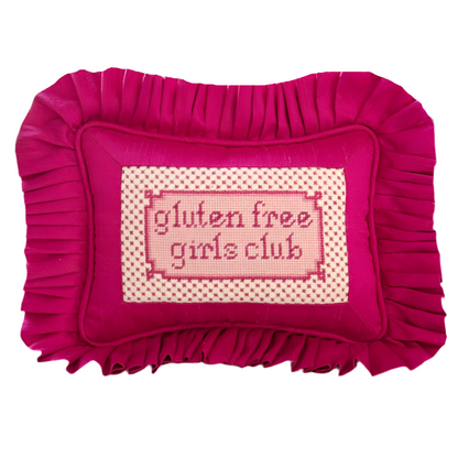 Gluten Free Girls Club Needlepoint Canvas
