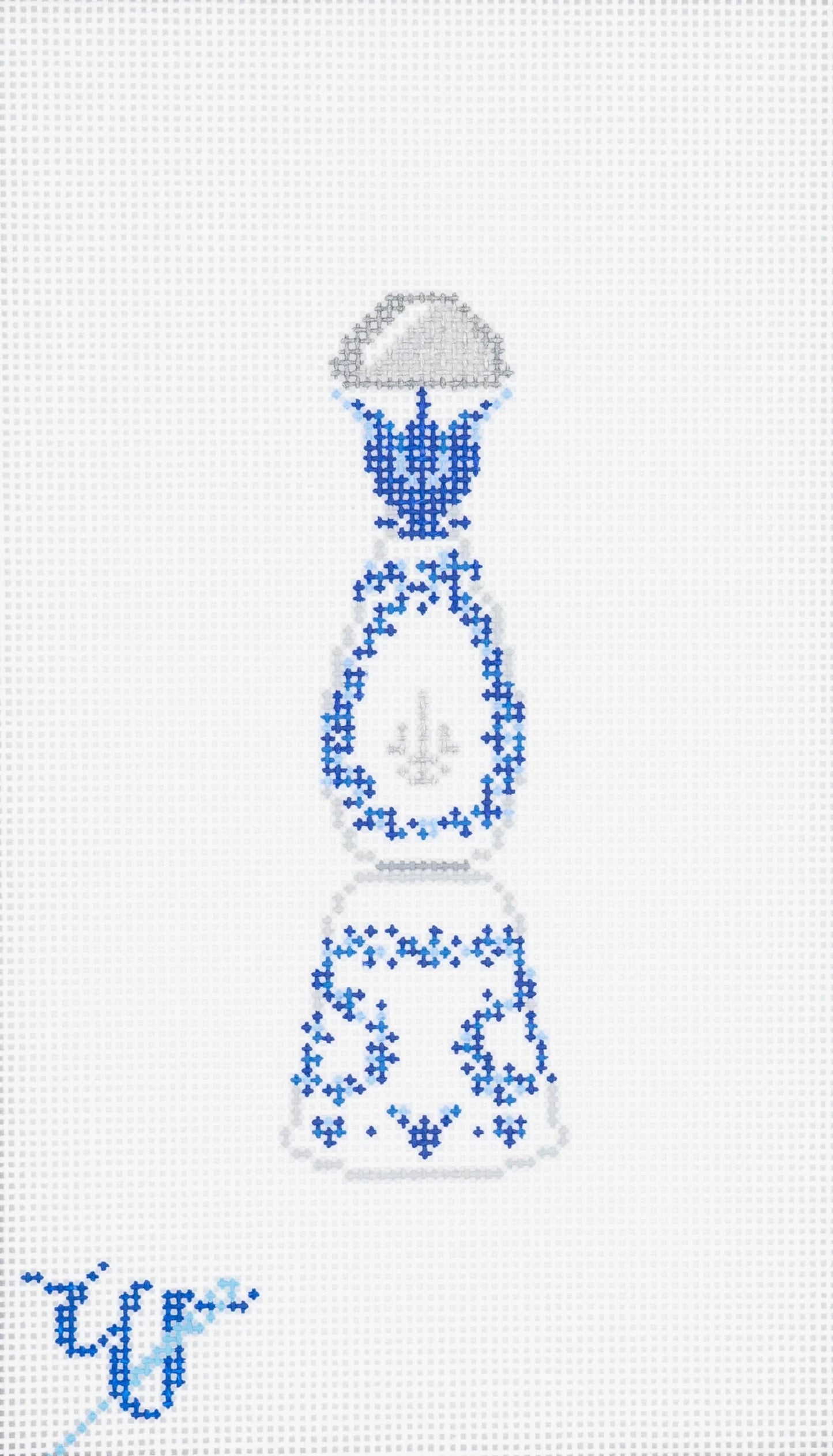 Clase Azul Needlepoint Canvas