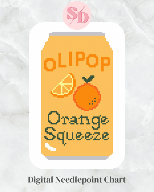 Orange Squeeze Soda Digital Chart