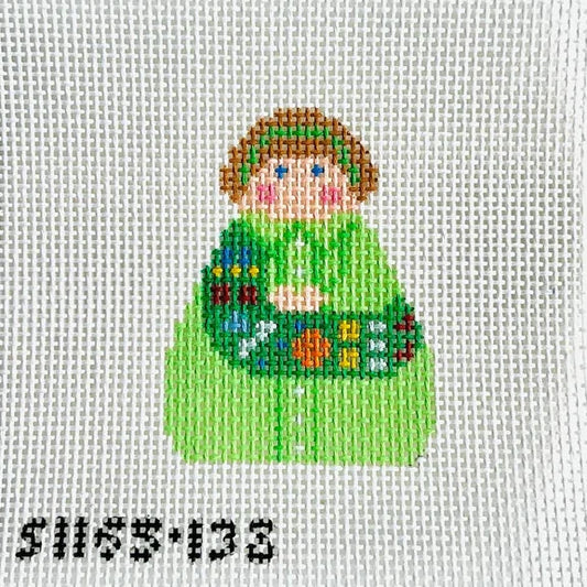 Girl Scout Stitch-It Angel Needlepoint Canvas