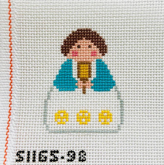 Pickleball Stitch-It Angel Needlepoint Canvas