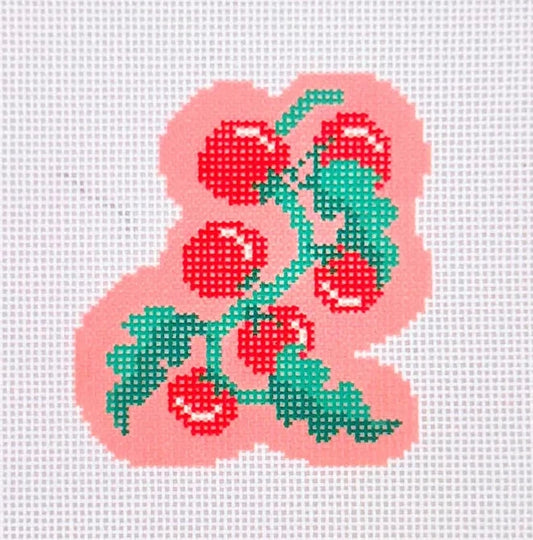 Euro Summer Mini Tomatoes Needlepoint Canvas