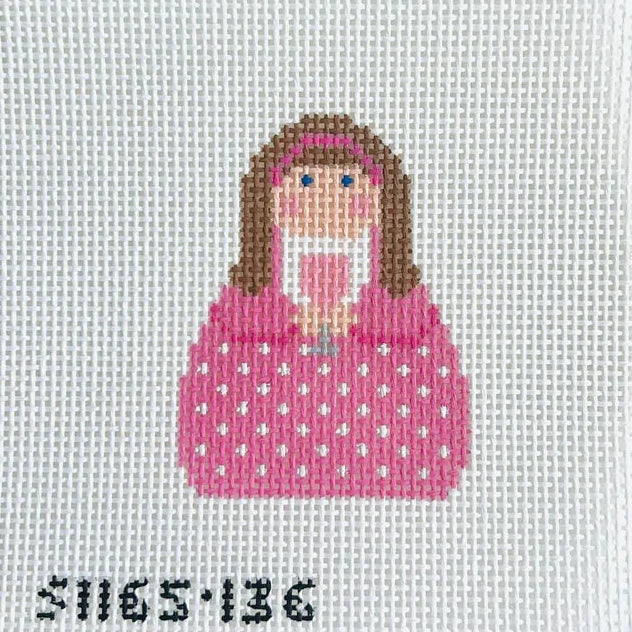 Rosé Stitch-It Angel Needlepoint Canvas