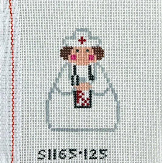Nurse Stitch-It Angel Needlepoint Canvas