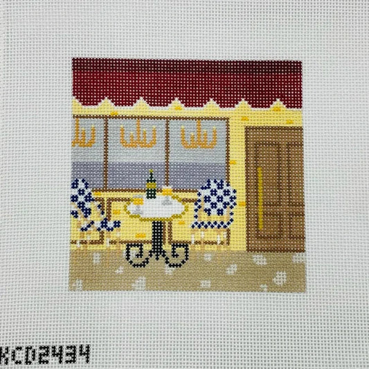 Bistro Needlepoint Canvas