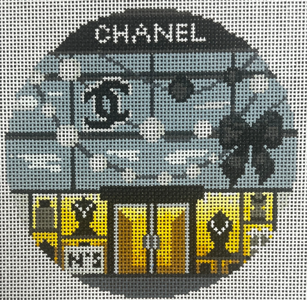 CC Storefront Round Needlepoint Canvas
