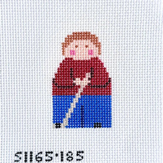 Hockey Stitch-It Angel Needlepoint Canvas