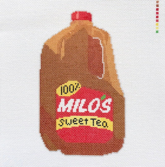 Large Sweet Tea Needlepoint Canvas
