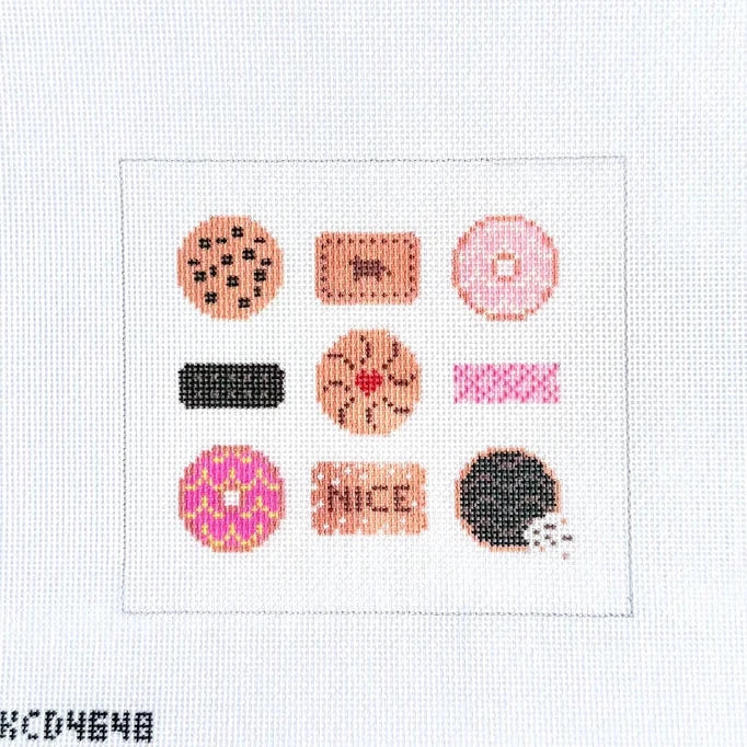 The Makers Mark English Biscuits Needlepoint Canvas