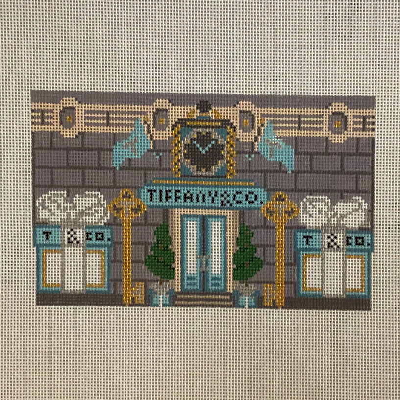 T&C Storefront Needlepoint Canvas