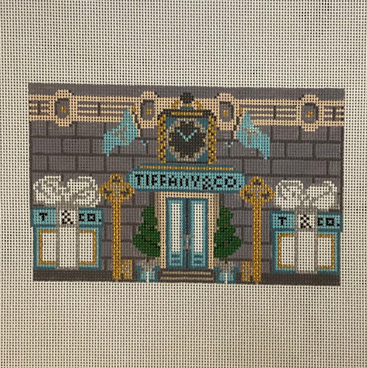 T&C Storefront Needlepoint Canvas