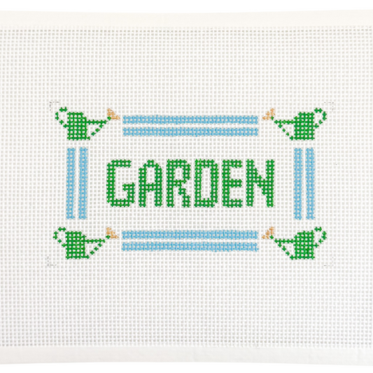 Garden Sign Needlepoint Canvas
