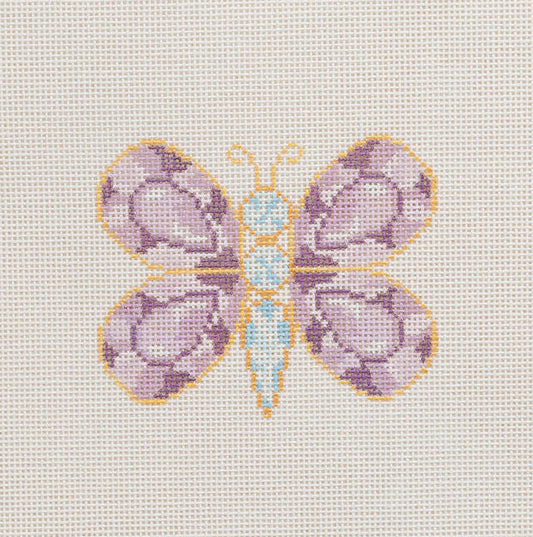 Butterfly Brooch Needlepoint Canvas