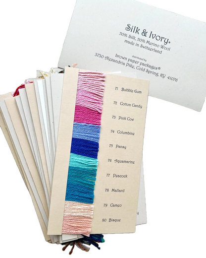 Silk & Ivory Color Card Booklet