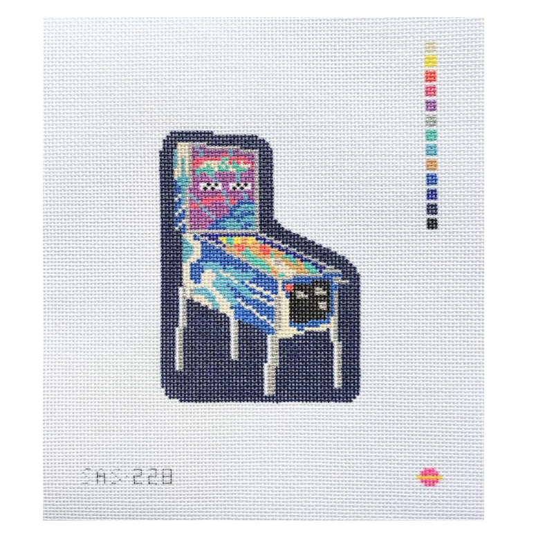 Pinball Needlepoint Canvas