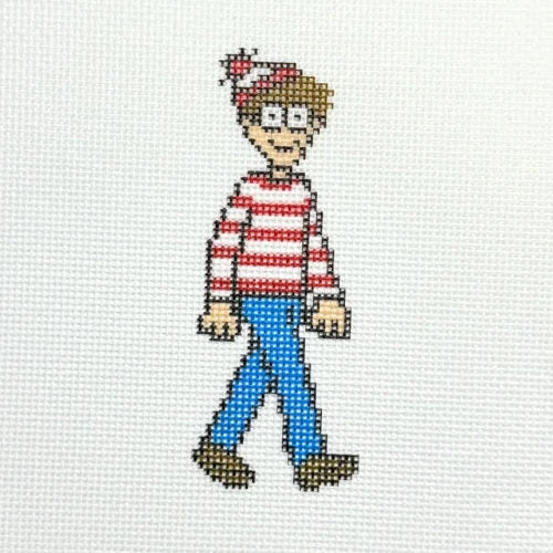 Where's The Explorer Needlepoint Canvas