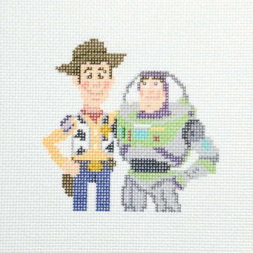 Best Buddies Adventure Needlepoint Canvas