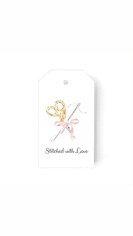 Gift Tags: Stitched With Love