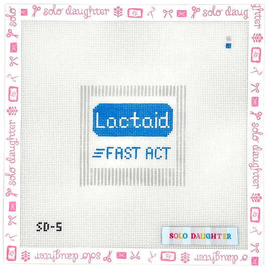 Lactose Free Needlepoint Canvas