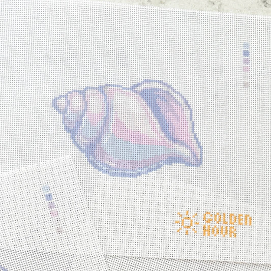 Shiny Shell Needlepoint Canvas