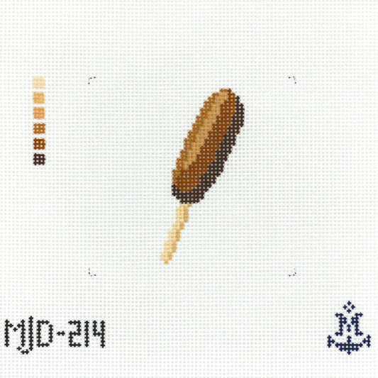 Corn Dog Needlepoint Canvas