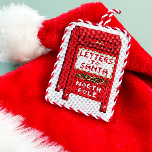 Letters to Santa Needlepoint Canvas & Stitch Guide