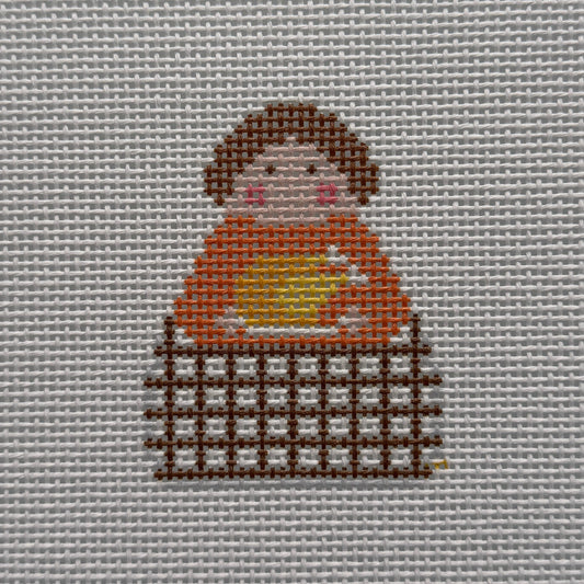 Thanksgiving Roast Stitch-It Angel Needlepoint Canvas