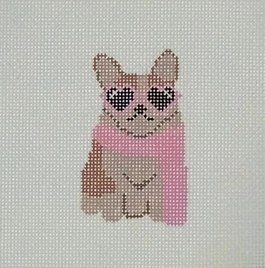 Mini Fab Pup - Corgi Needlepoint Canvas