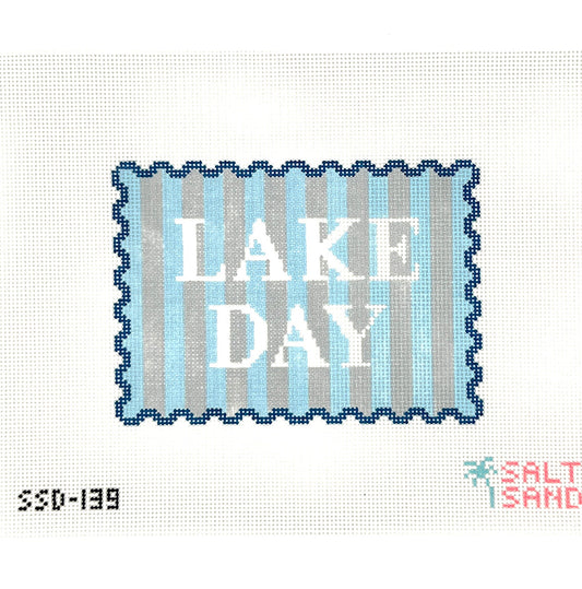 Lake Day Needlepoint Canvas