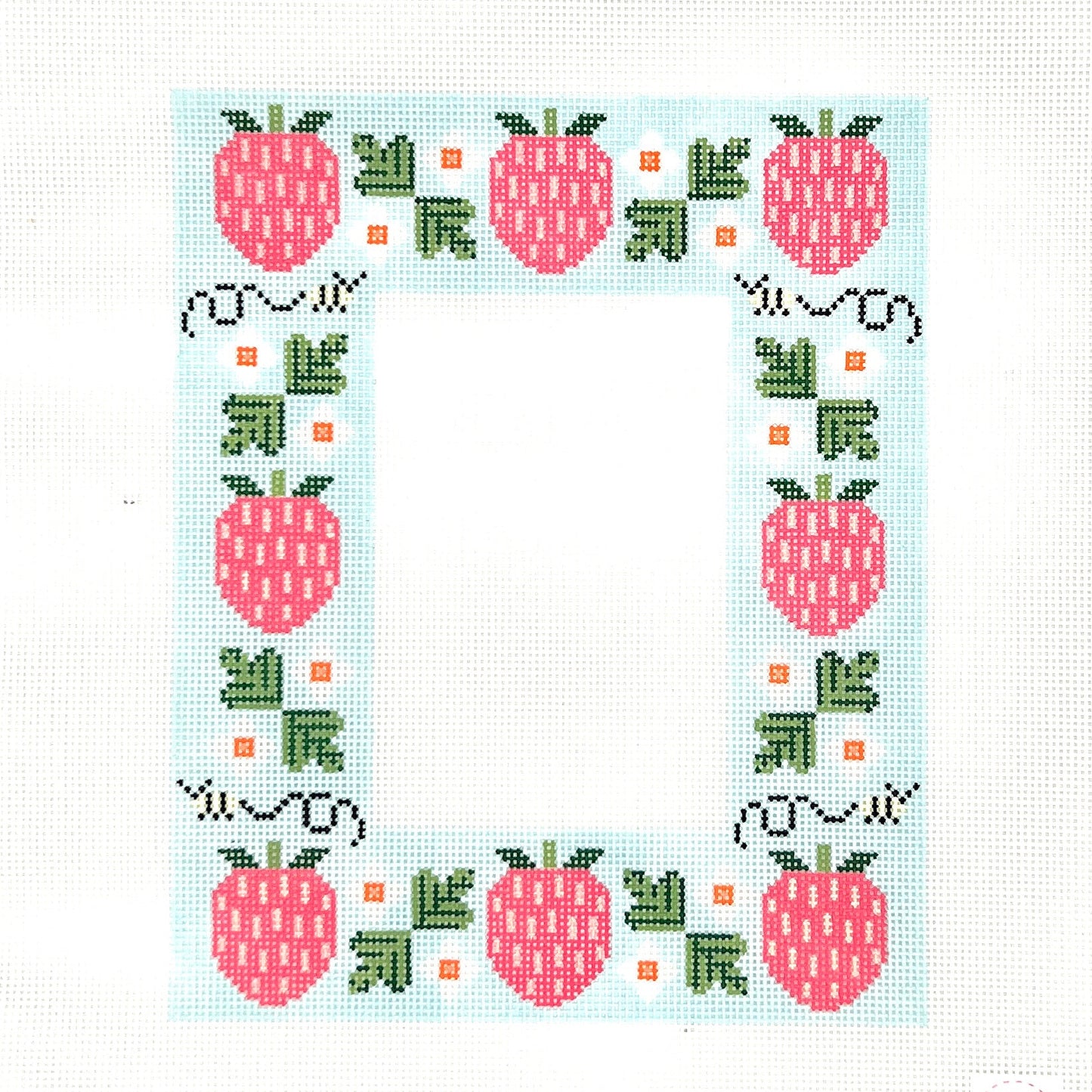 Pineberry 4” x 6” Frame Needlepoint Canvas
