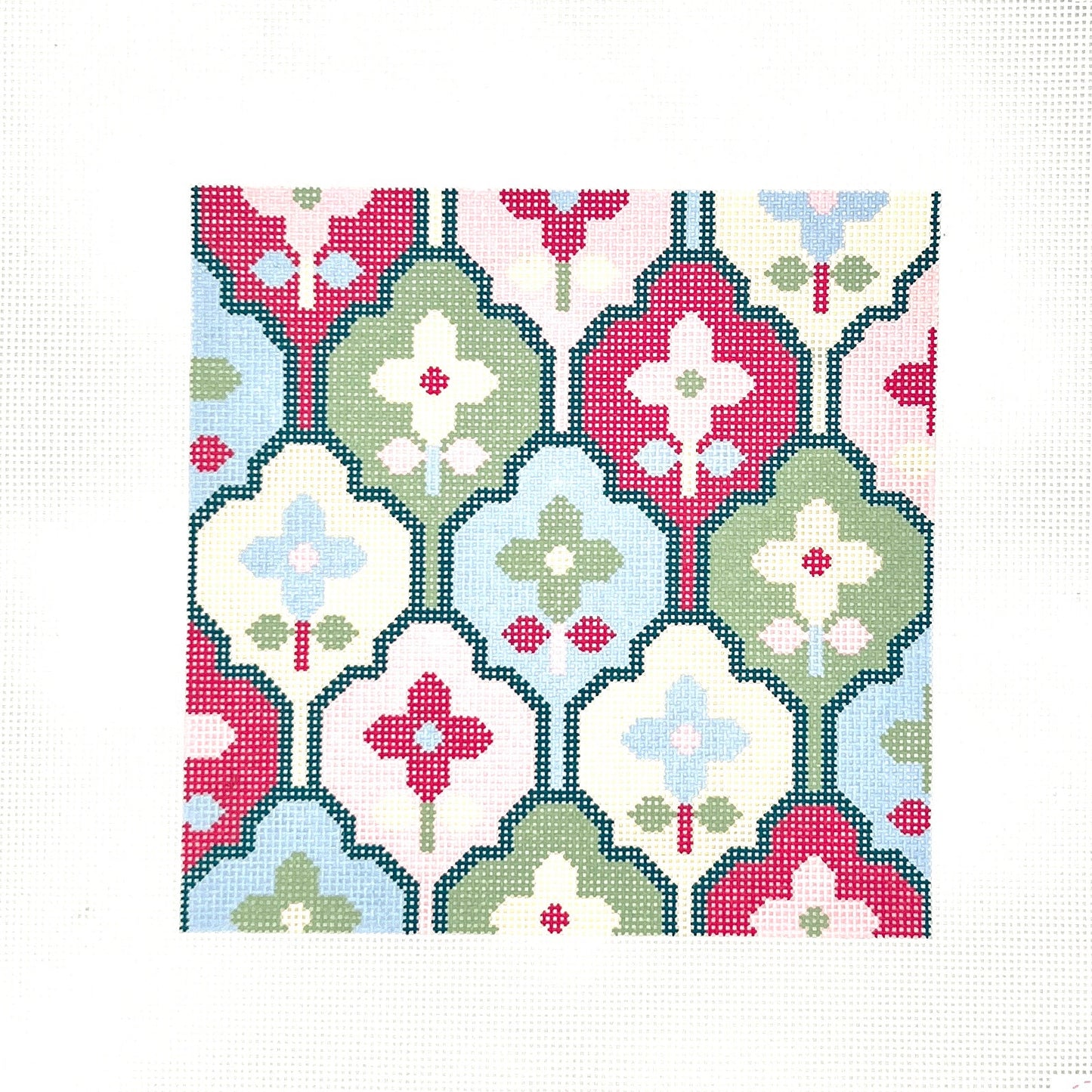 Wallflower Needlepoint Canvas