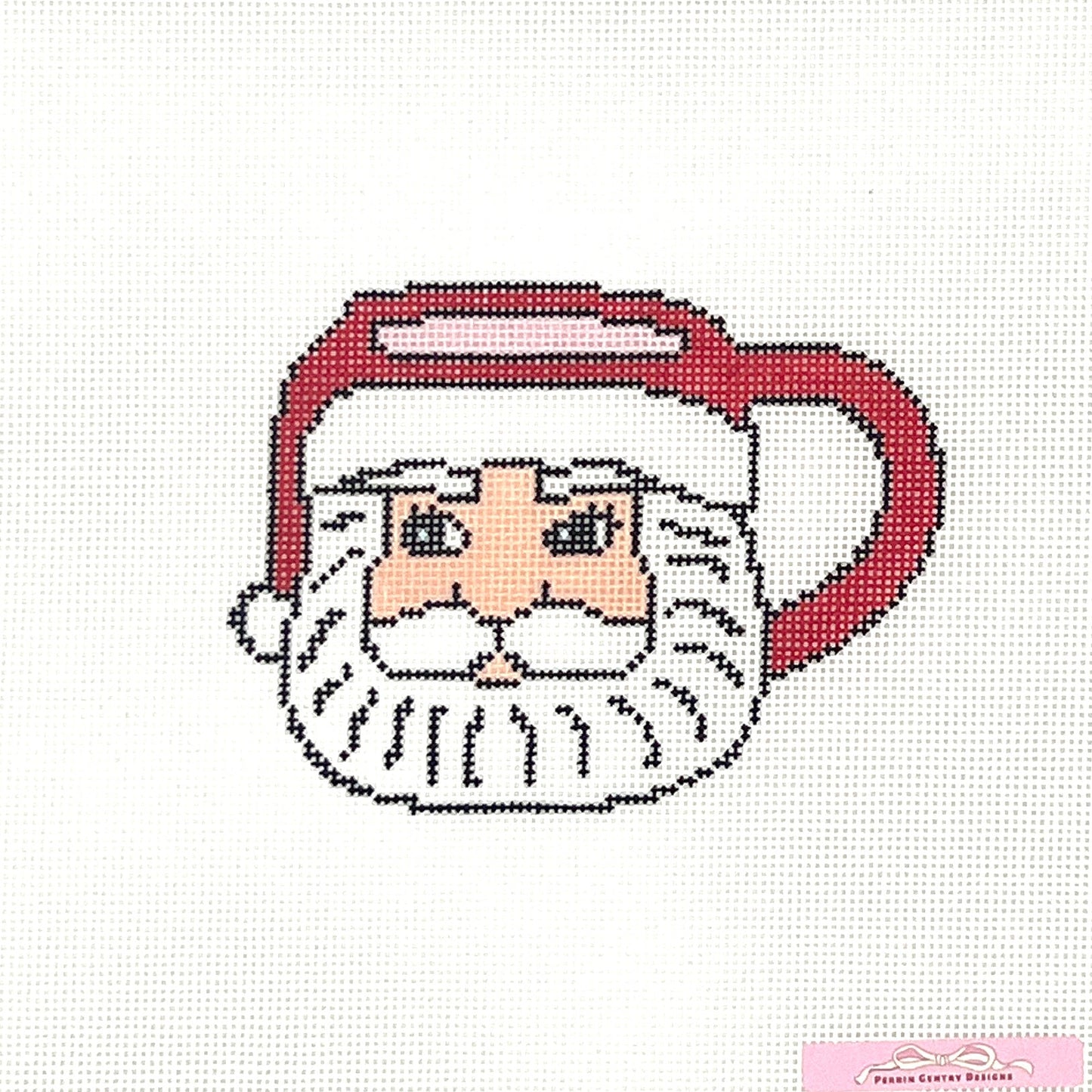 Santa Mug Needlepoint Canvas
